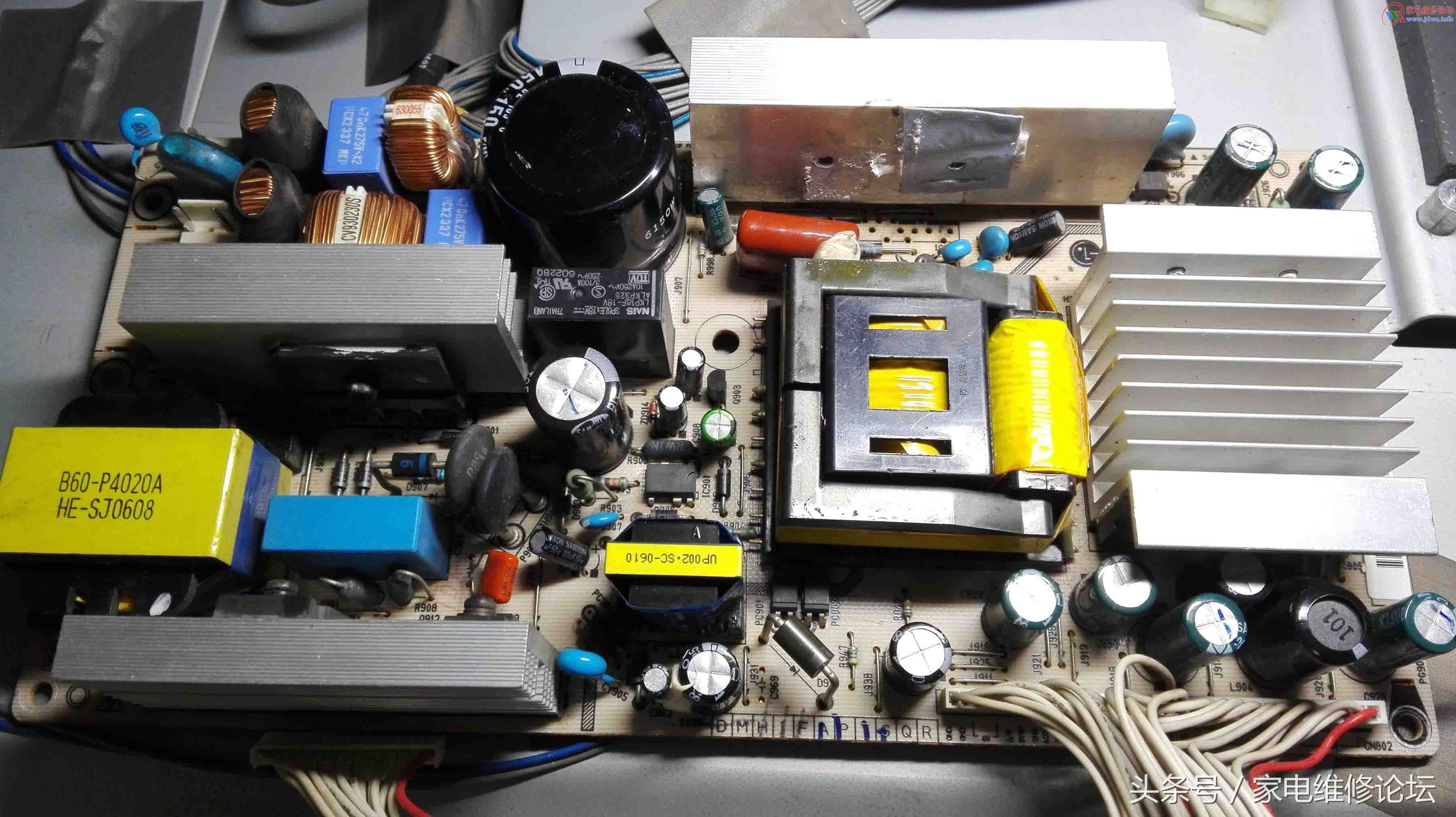lg电视42寸电源板,lg42ls3150-ca电视机电源板维修