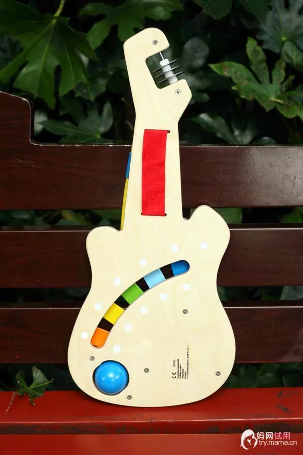 试玩|Hape*合六**一酷炫吉他,给宝宝多彩的音乐启蒙