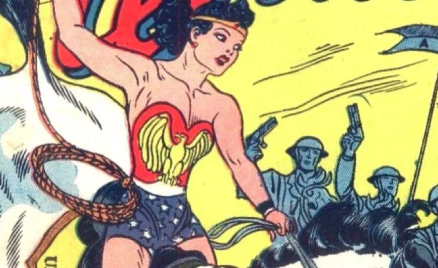 SM的*绑捆**与快感中，诞生了《神奇女侠》