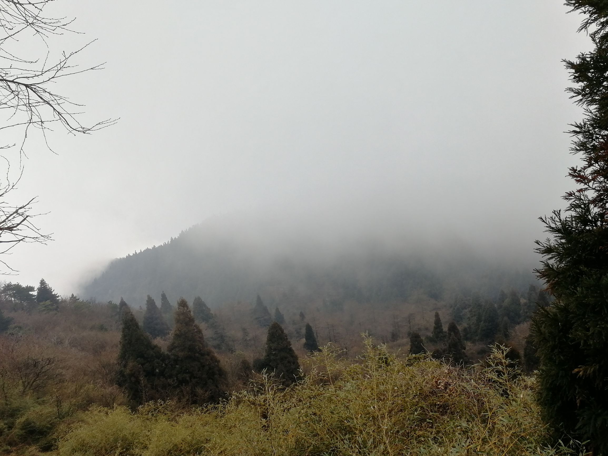 今日南岳衡山风景,今日衡山