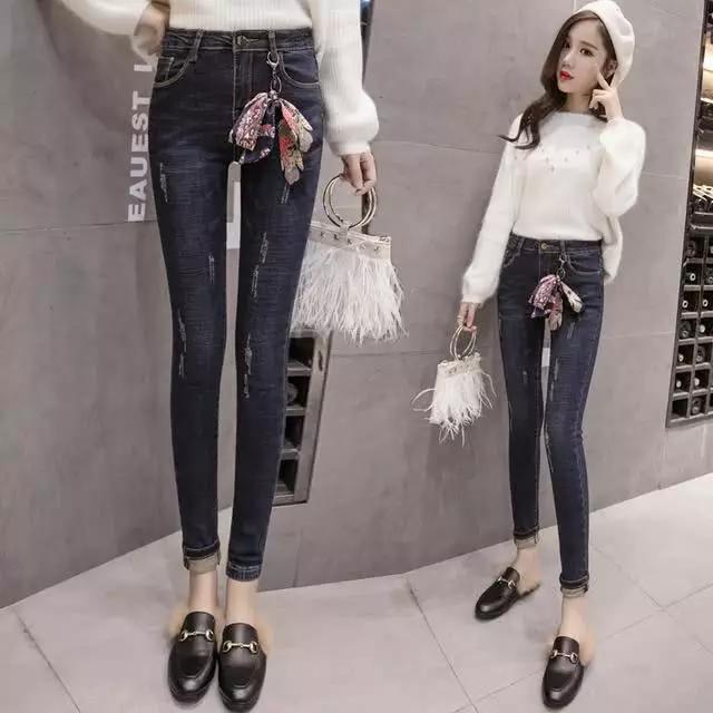 哈伦小脚裤男士显瘦,胖mm显瘦加绒哈伦小脚裤子