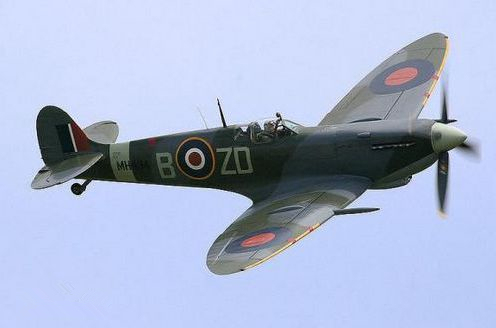 英国喷火战机,德国战机与英国喷火战斗机的战斗