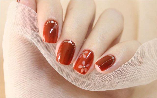 超好看的少女系美甲,适合直女的美甲