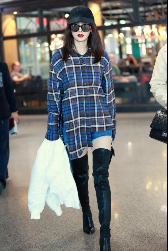 过膝靴才是最好的单品,过膝靴好看还是不过膝好看