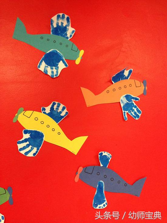 小飞机手工飞机,最简单的和最普通的手工飞机