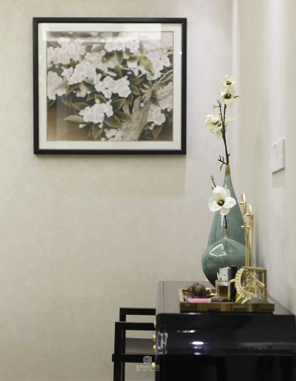 桂林悠山郡中式装修二手房,桂林彰泰郡113户型装修