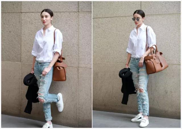 今年最潮弹力破洞微喇牛仔裤,潮流牛仔裤有哪些