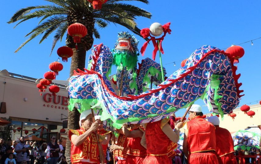 洛杉矶春节,在洛杉矶过年