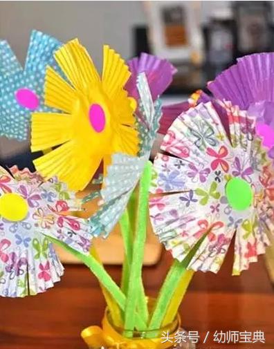 儿童diy手工奶油蛋糕玩具,蛋糕纸托能直接用吗