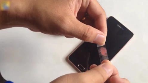 用胶带就能解锁手机指纹密码,橘子皮可以解锁手机指纹锁吗