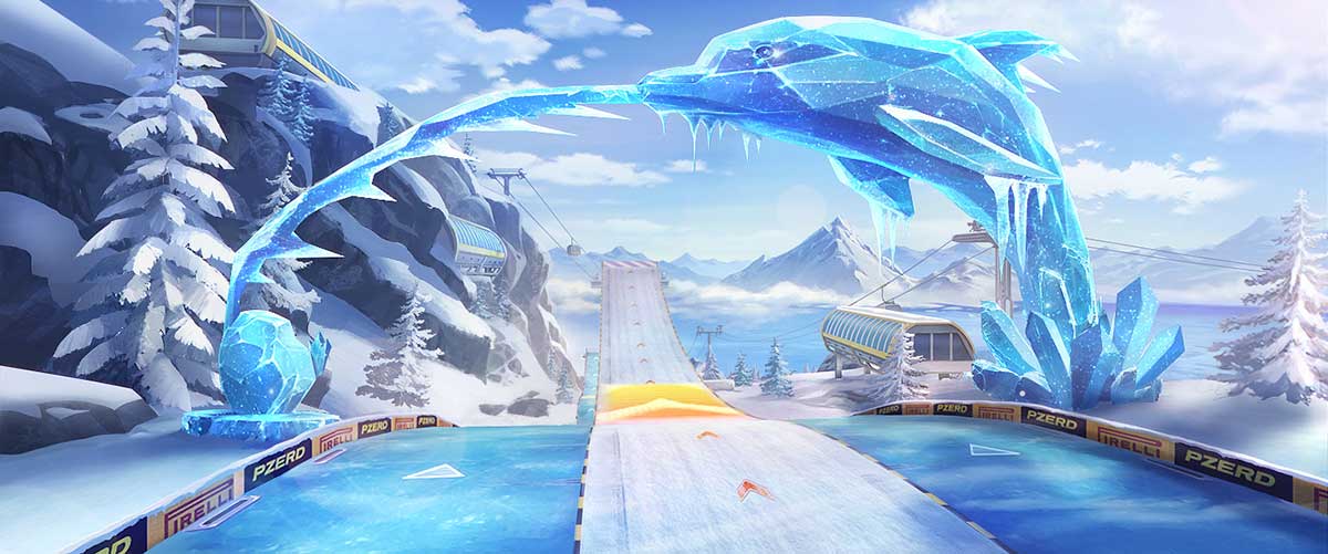 qq飞车手游新地图攻略,qq飞车手游压轴图怎么玩