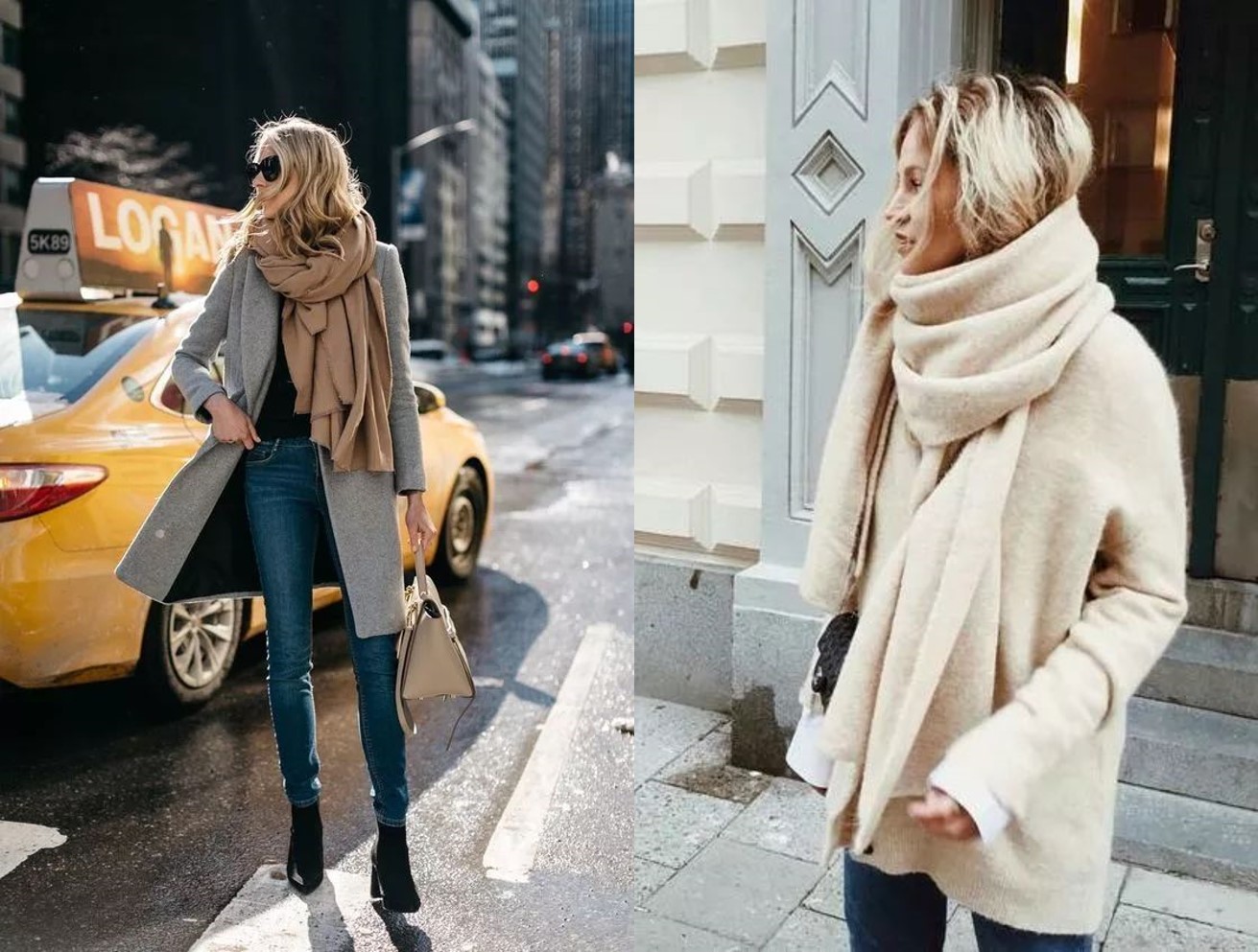 觉得高领毛衣勒脖子,高领毛衣围巾不舒服