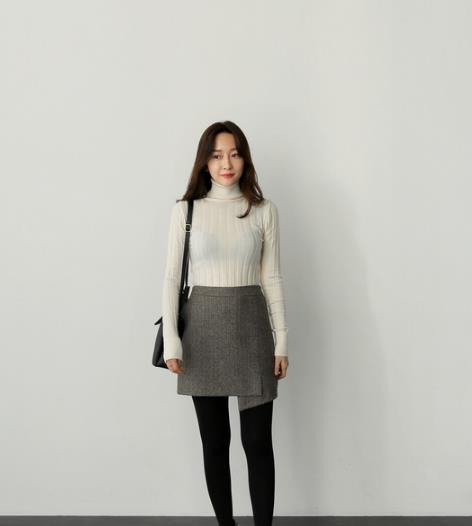 毛衣怎么搭配好看2018韩国流行毛衣最美搭配