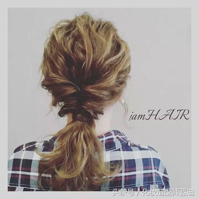 不烫不染怎么弄发型,不烫头发教程