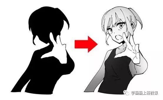 动漫人物的动作怎么画,画人物动作姿势