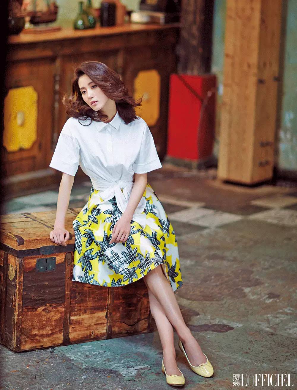 刘诗诗春意盎然,刘诗诗淡雅脱俗温婉迷人