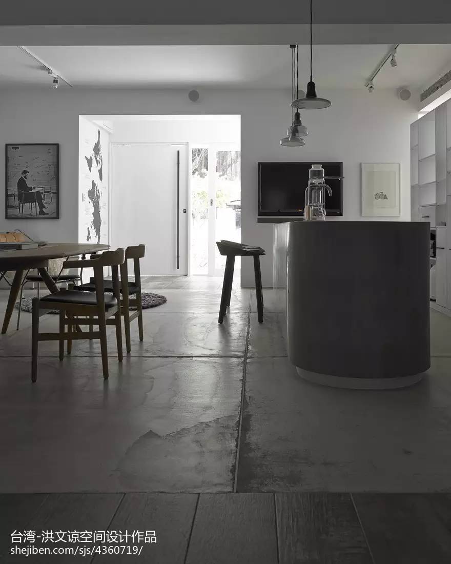 家的工装风格设计,极致简约工装风