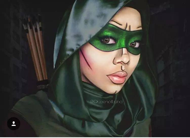 姑娘你把自己化成这样可以直接去迪斯尼上班了