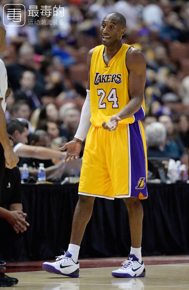 回顾科比上脚战靴,传奇落幕科比