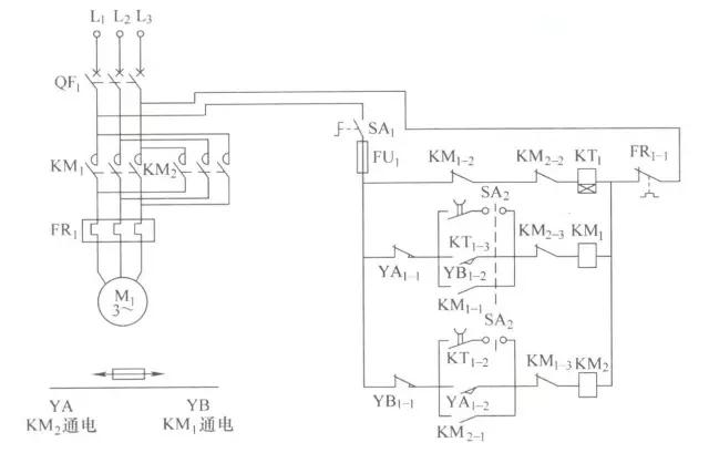 一主二备电气控制电路,常用电气控制电路300例第二版