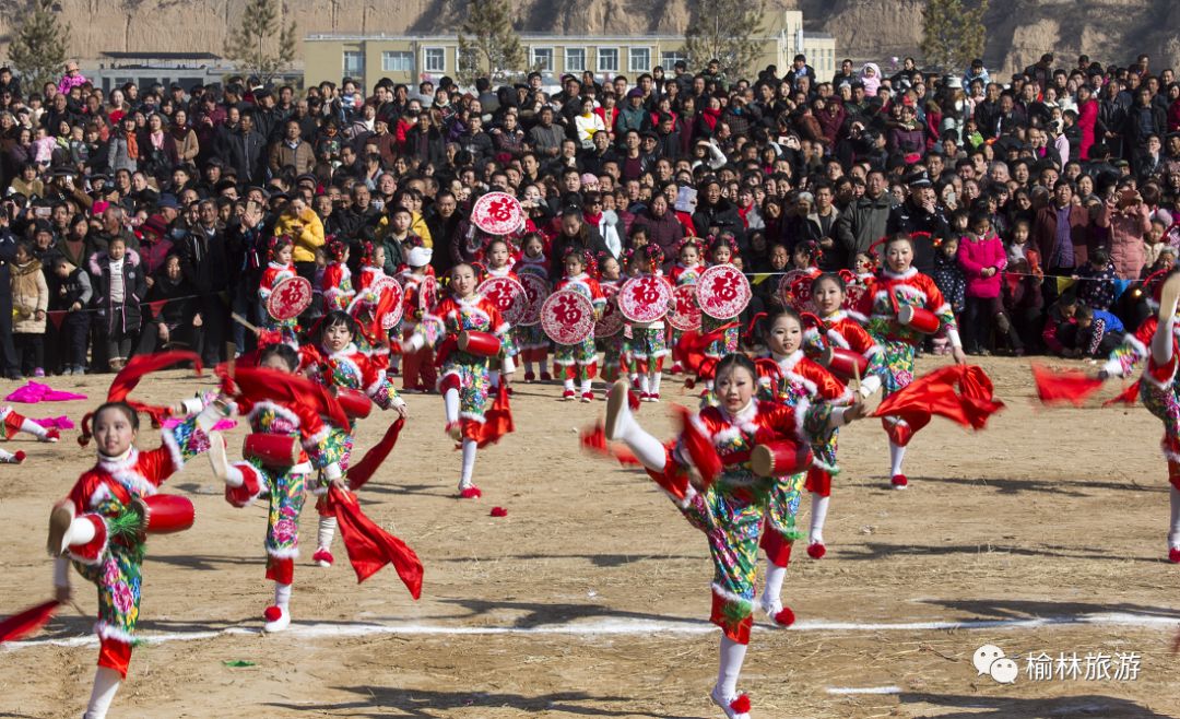 陕西榆林过大年活动,陕北榆林过大年老街秧歌安排