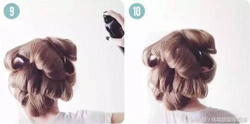 自然好看的卷发教程,超自然卷发造型教程