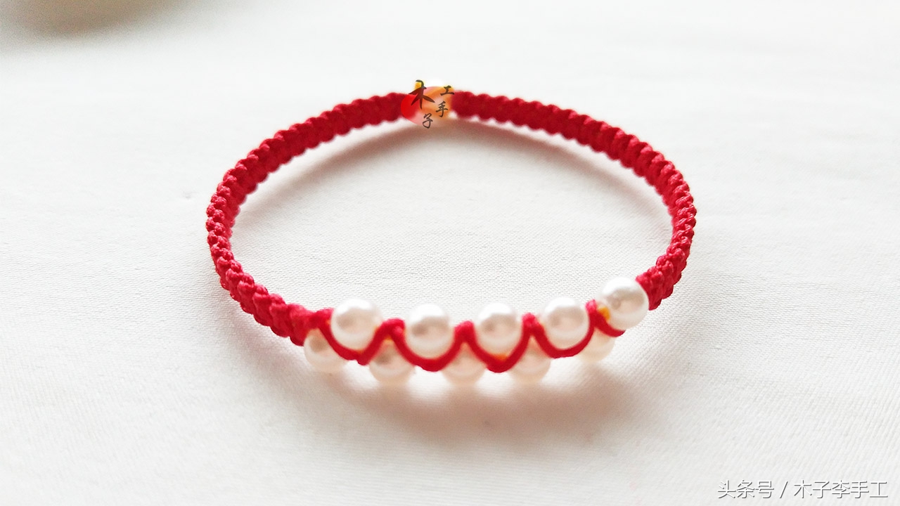 木子手工手链视频大全,木子手工红绳