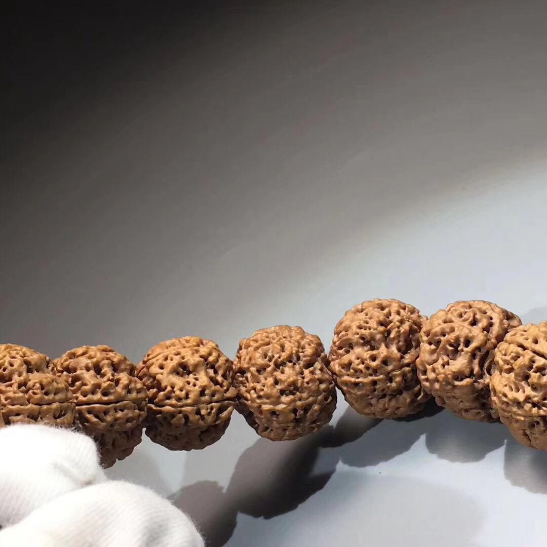 五星双龙大金刚菩提手串,大金刚菩提蜂窝双龙极品