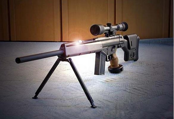 威力最猛的连发狙,sg3黑鹰