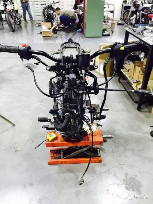 鑫源400复古摩托车改装案例,鑫源摩托复古改装