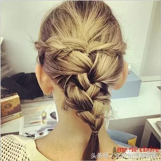 披头散发辫子怎么编发好看简单,编发披头散发视频