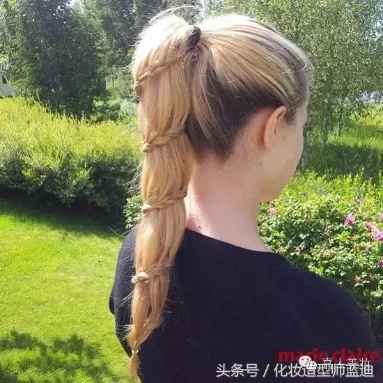 披头散发辫子怎么编发好看简单,编发披头散发视频