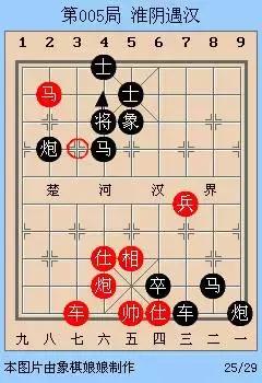 古谱先手破反宫马,古谱先手起马开局