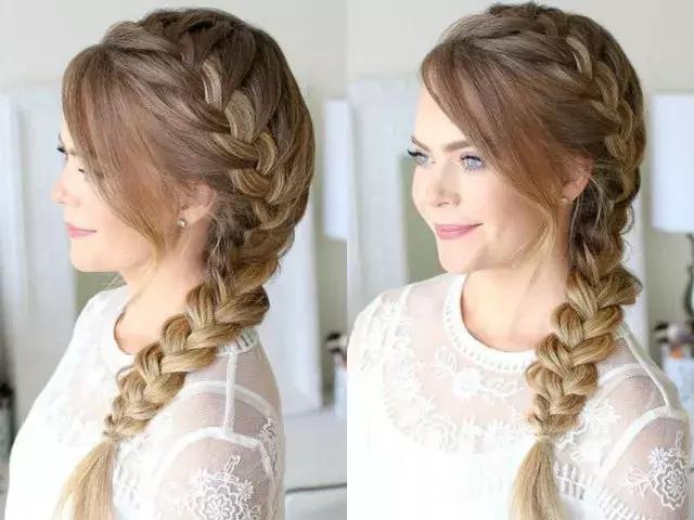 超随意的一款编发简单好学,超简单的日常编发手残党看过来