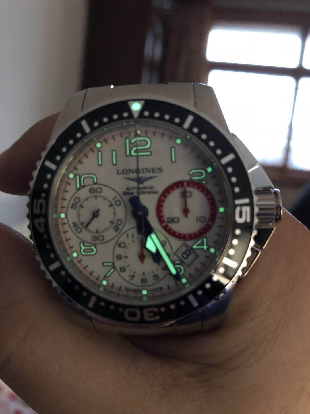 浪琴康卡斯顶级复刻与真表,辉哥戴的什么手表