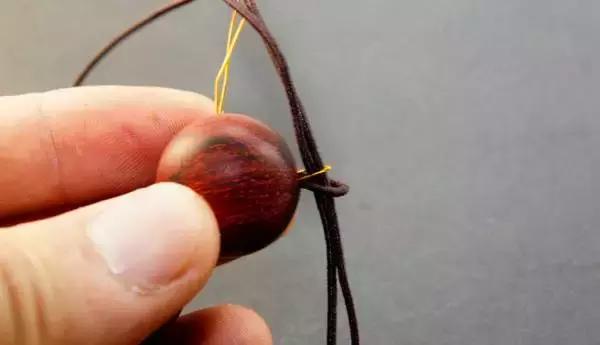 佛珠吉祥结的编法教程,手串绳吉祥结打法