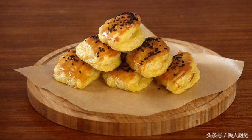 做最简单的榴莲酥视频,做出的榴莲酥不分层
