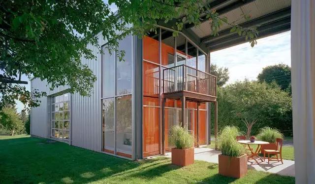 8个集装箱变身独立别墅,超实用的集装箱别墅