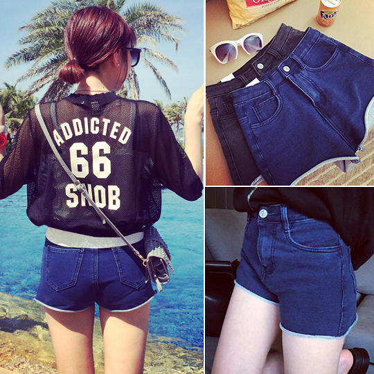 潮流穿搭夏日牛仔裤的清凉穿搭,修身牛仔裤夏季慵懒搭配