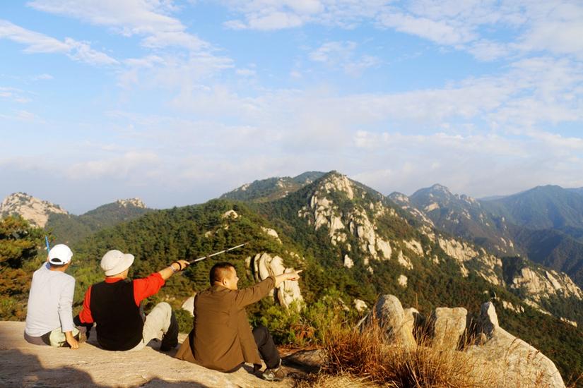 蒙山三十六计之十六：雨潜麻峪环古寺