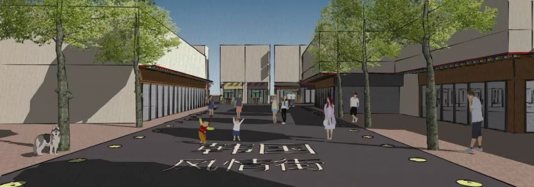 广州三元里远景路韩国商业街,远景路韩国商业街