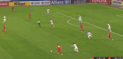 亚冠上港2-2蔚山现代,武磊上港奥斯卡梅开二度