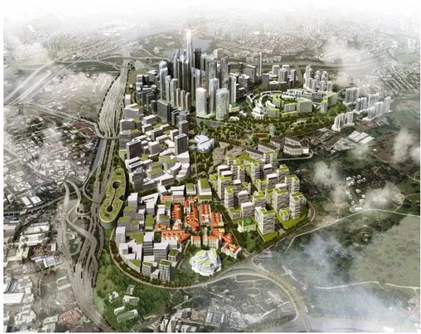 深圳沙井新城发展规划,沙井核心区规划图