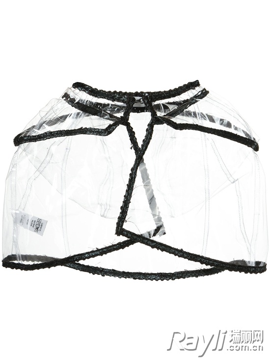 穿上透明PVC秒变“塑料姐妹花”从此阴天下雨都不怕