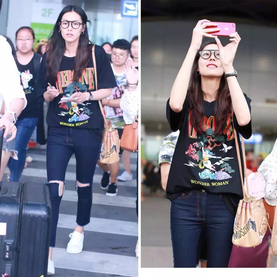 刘雯果然是穿搭高手,刘雯最新日常穿搭图片