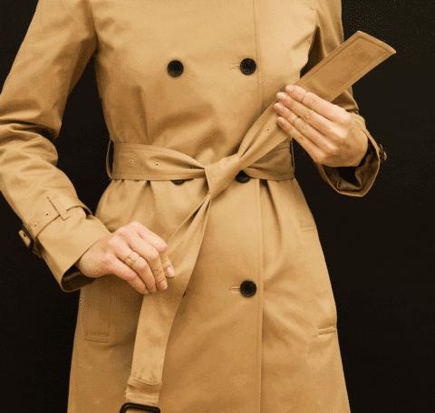 长款风衣的搭配及穿法女士,长款休闲风衣的搭配及穿法