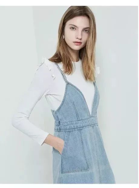 减龄背带裙冬天,200斤夏季背带裙大码胖mm显瘦遮肉