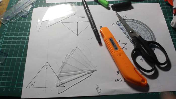 自制初音投影仪,全息立体投影初音