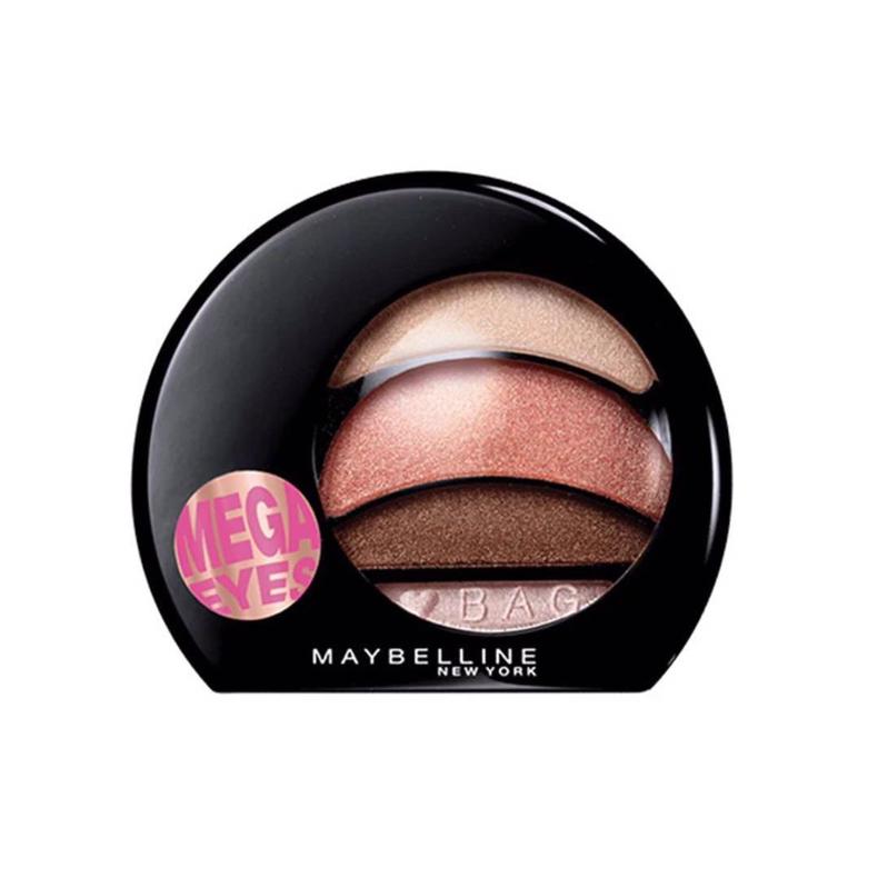 黄皮实用便携眼影盘,四色眼影盘便携一体盘