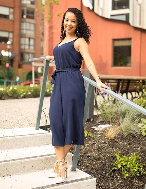 七分裙裤怎么搭配上衣才好看,裙裤怎么搭配比较好看呢